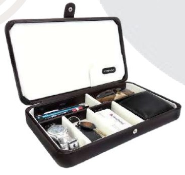 Gents Best Friend Organizer for Men’s Accessories and Travel Use, Smart Utility Gift for Daily Essentials, Grooming Items and Personal Storage